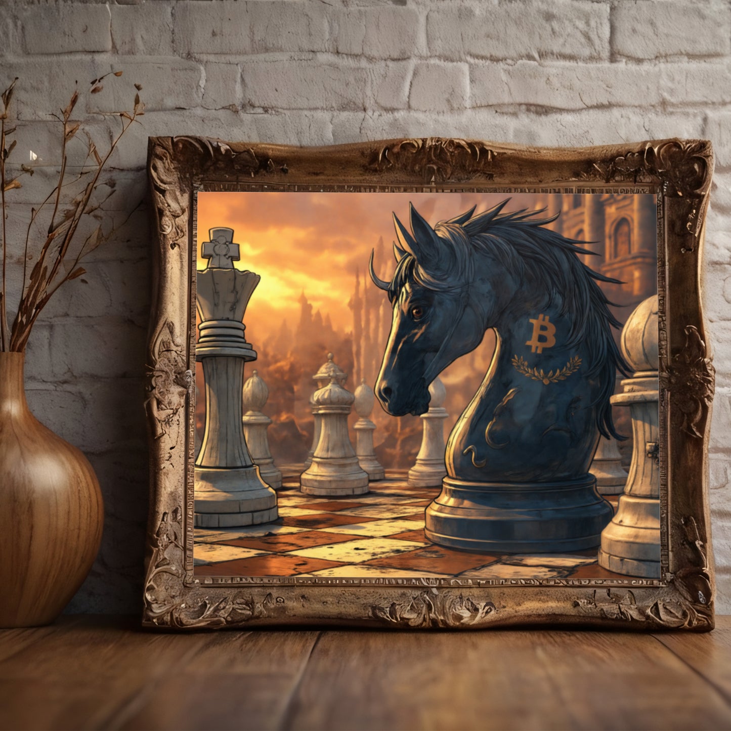 Trojan Horse - Poster matte paper