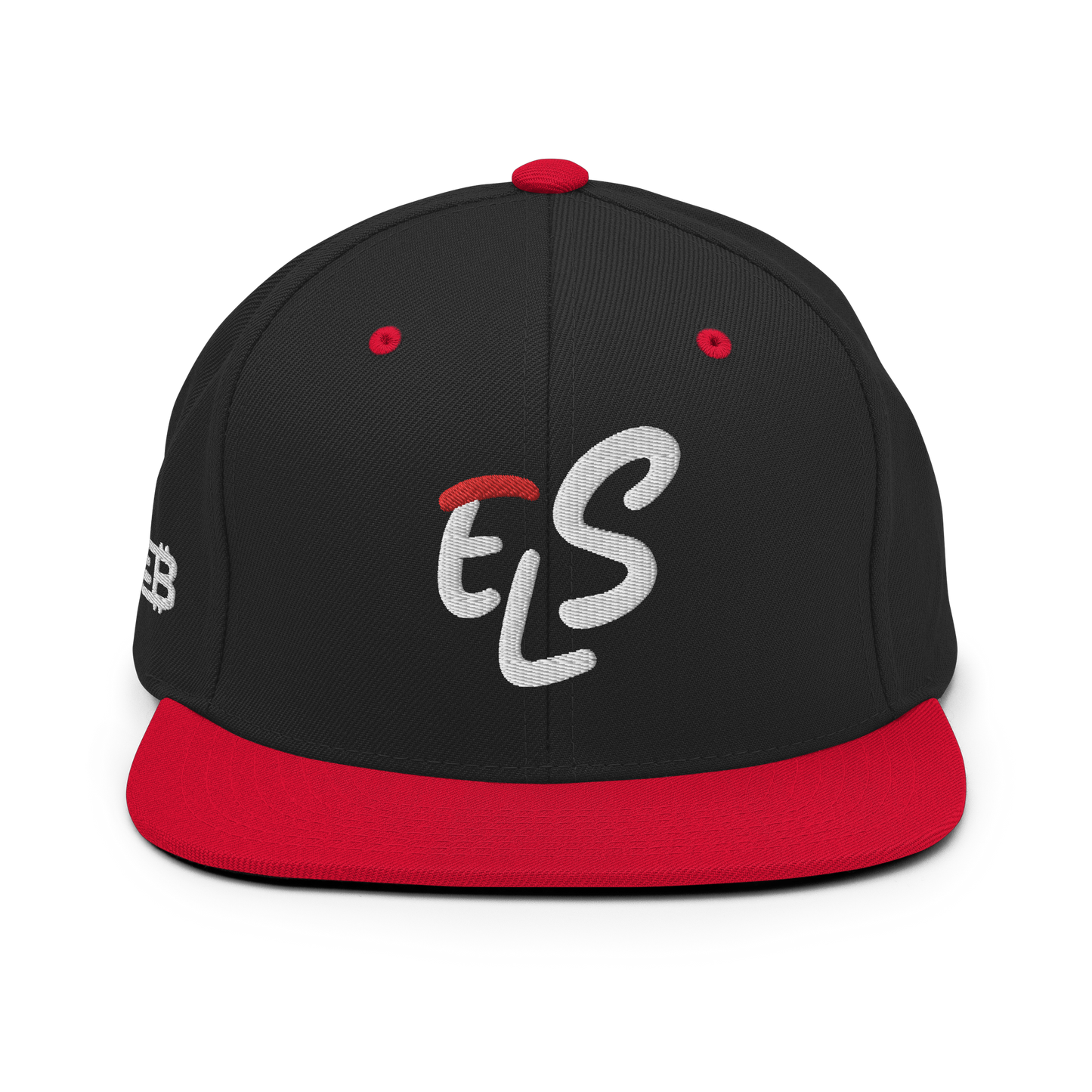 EL Salvador - Black/Red - Snapback Hat - 3D Puff