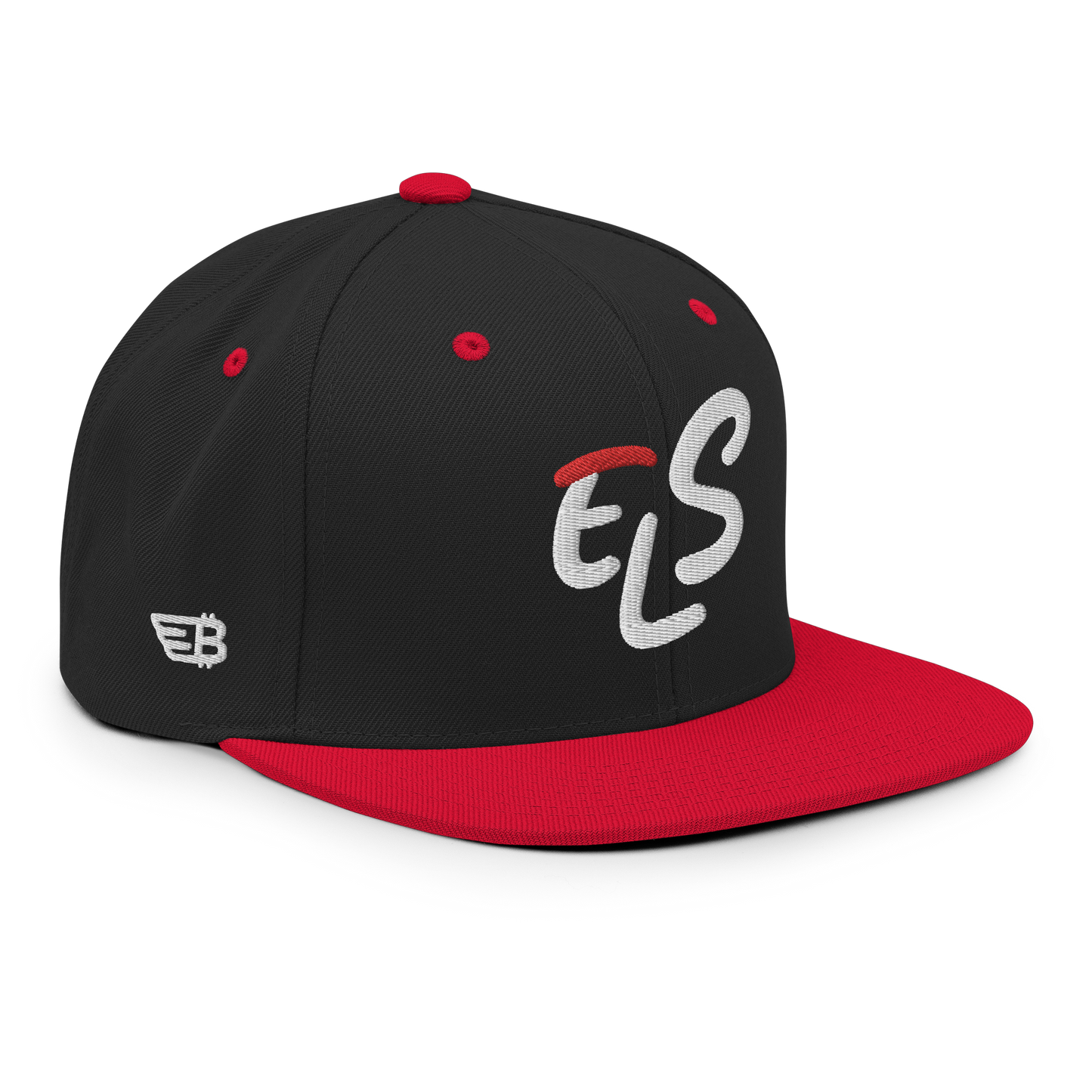 EL Salvador - Black/Red - Snapback Hat - 3D Puff