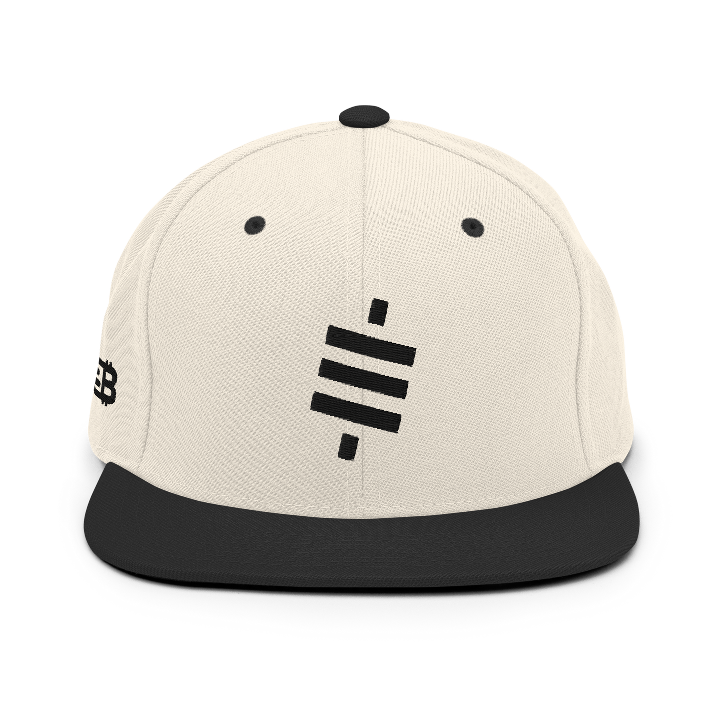 Sats - Schwarz - Snapback Hat - 3D Puff