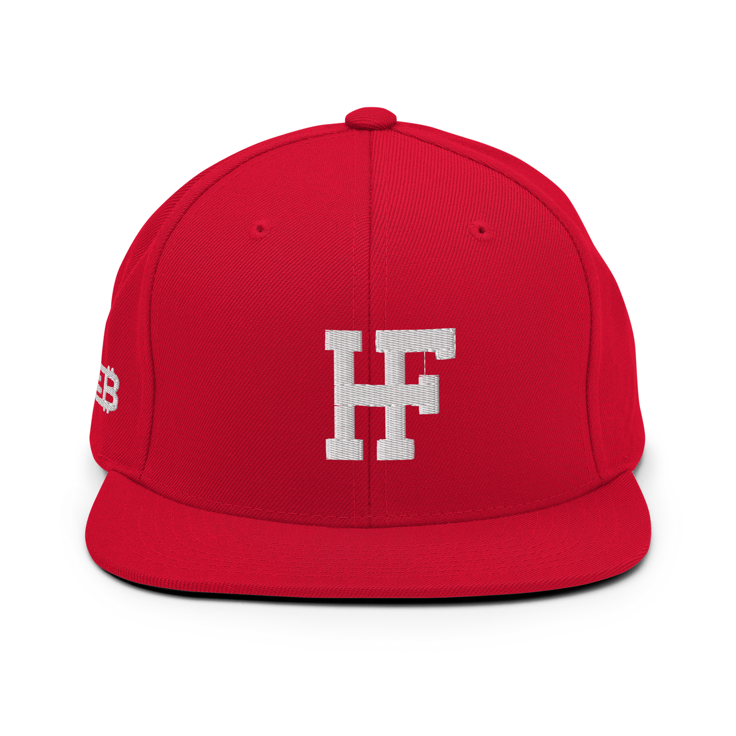HalFin - Weiß - Snapback Cap - 3D Puff