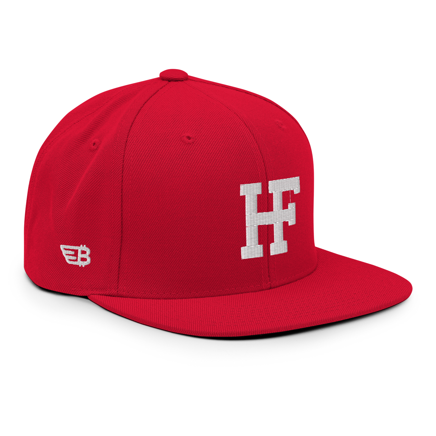 HalFin - Weiß - Snapback Cap - 3D Puff
