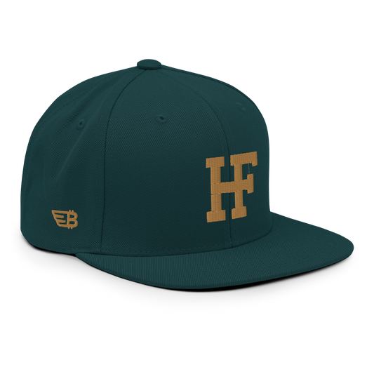 HalFin - Spruce - Snapback Cap - 3D Puff