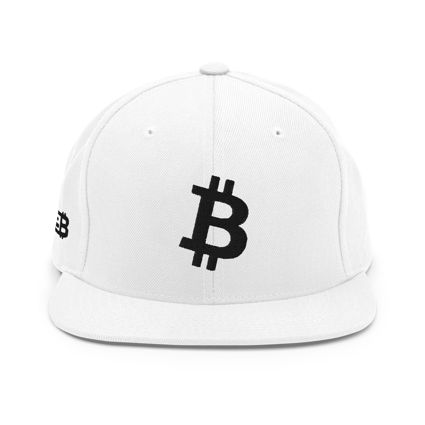 Bitcoin - Schwarz - Snapback Hat - 3D Puff