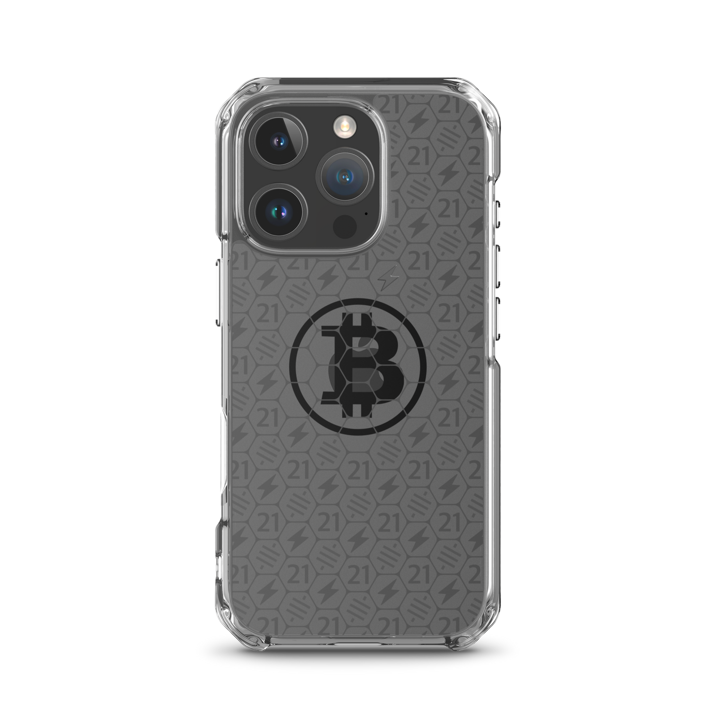 21M-⚡︎-Sats - Clear Case for iPhone®