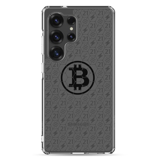 21M-⚡︎-Sats - Clear Case for Samsung®