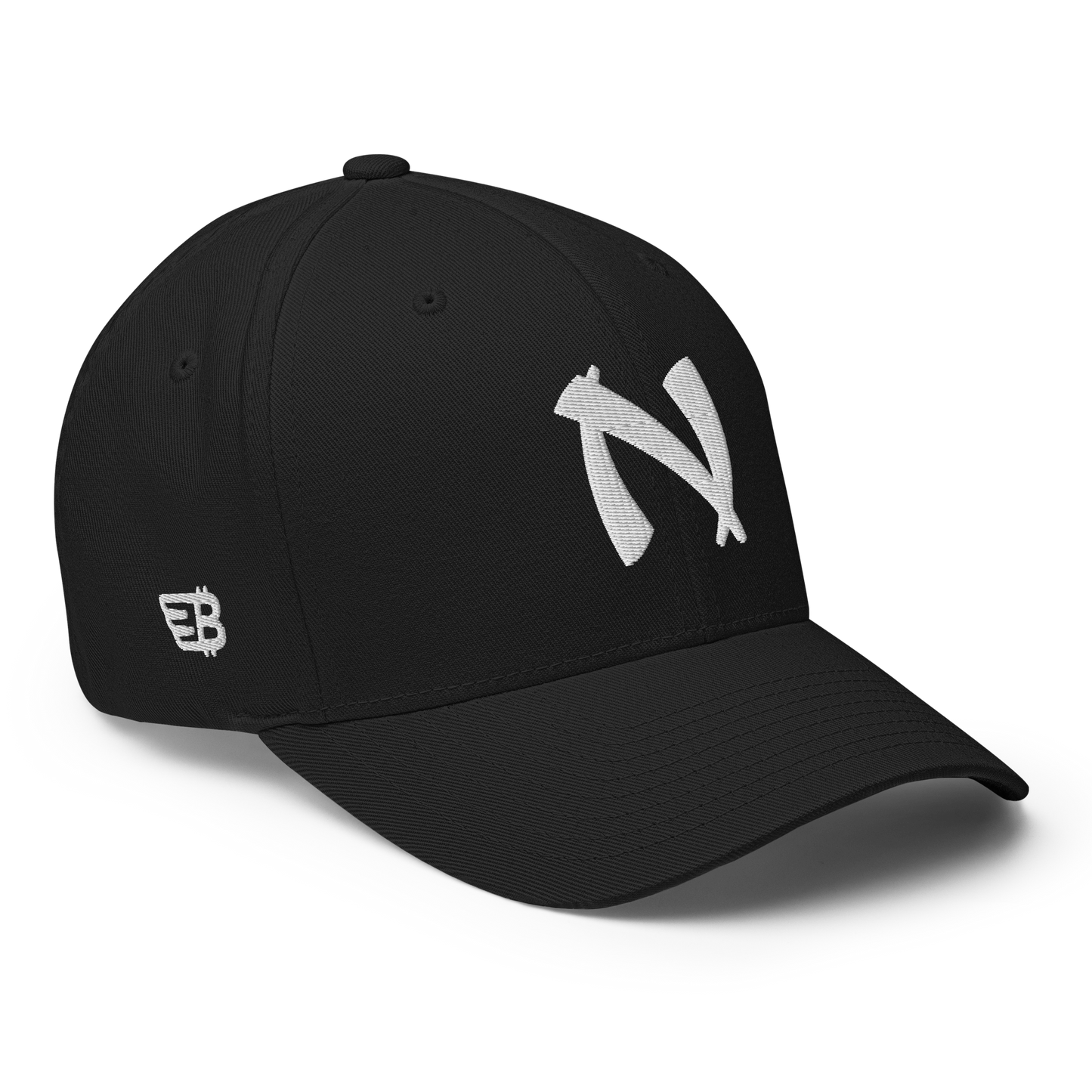 Nakamoto - Weiß - Baseball Cap - 3D Puff