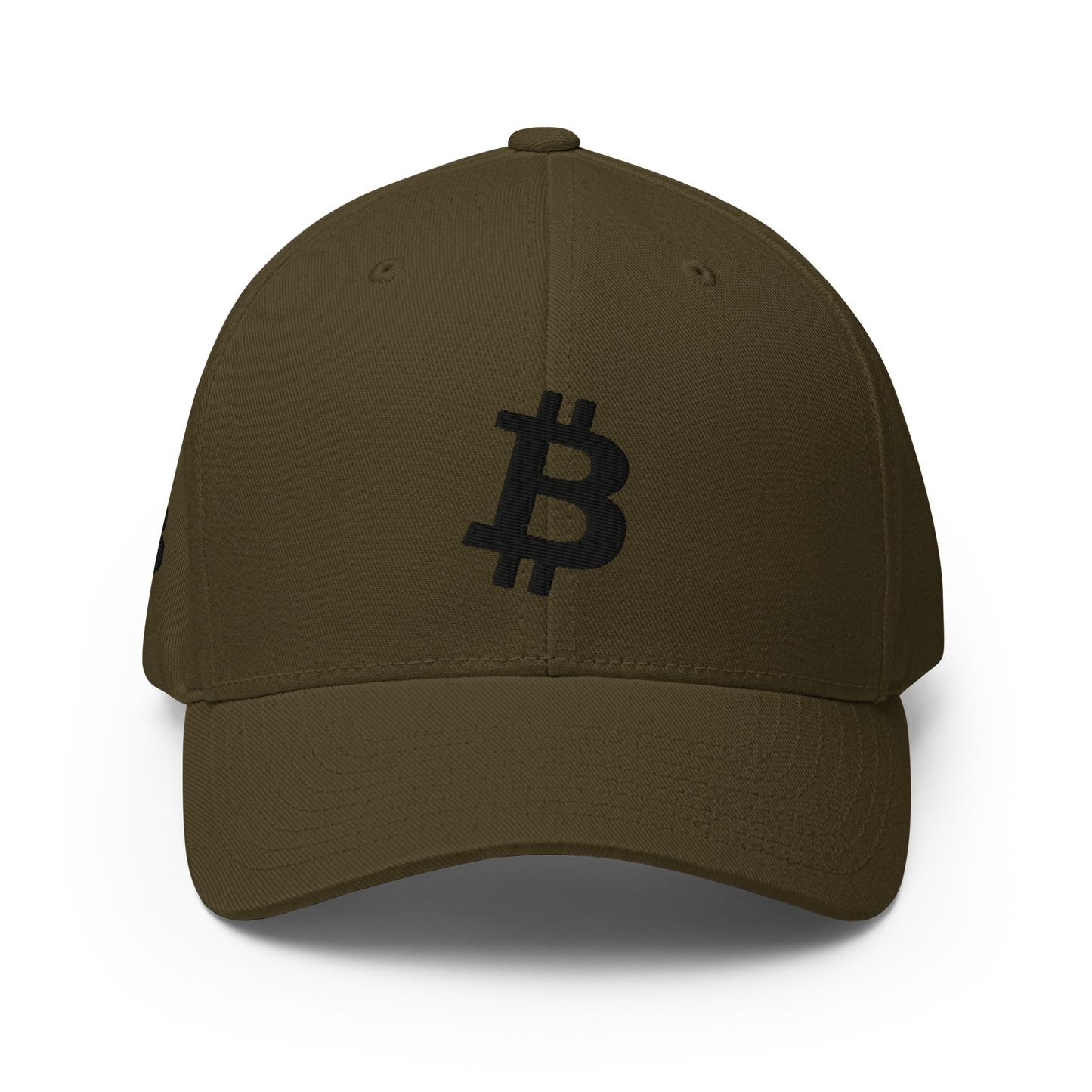 Bitcoin - Schwarz - Baseball Cap - 3D Puff