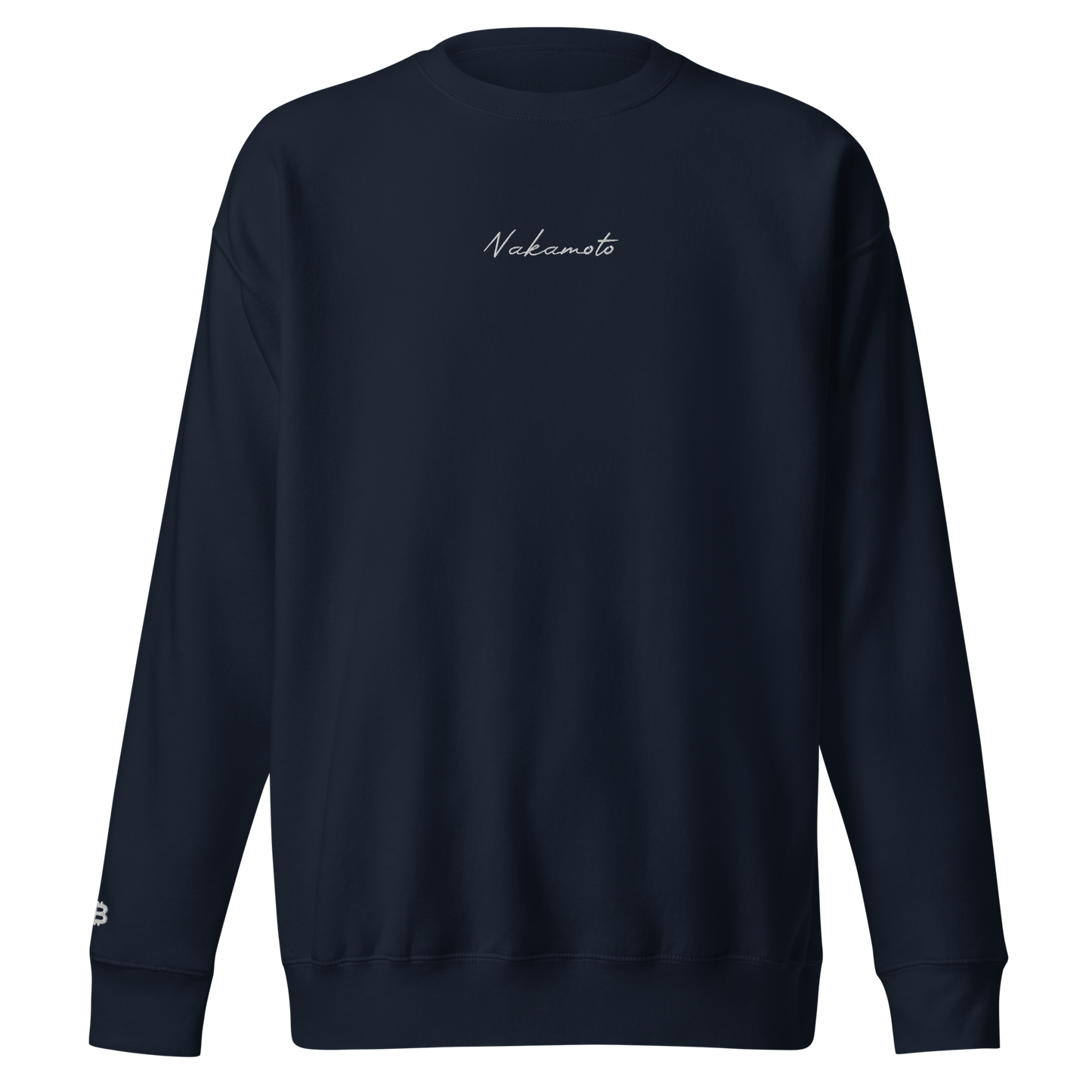 Nakamoto - Gestickt - Unisex Sweatshirt
