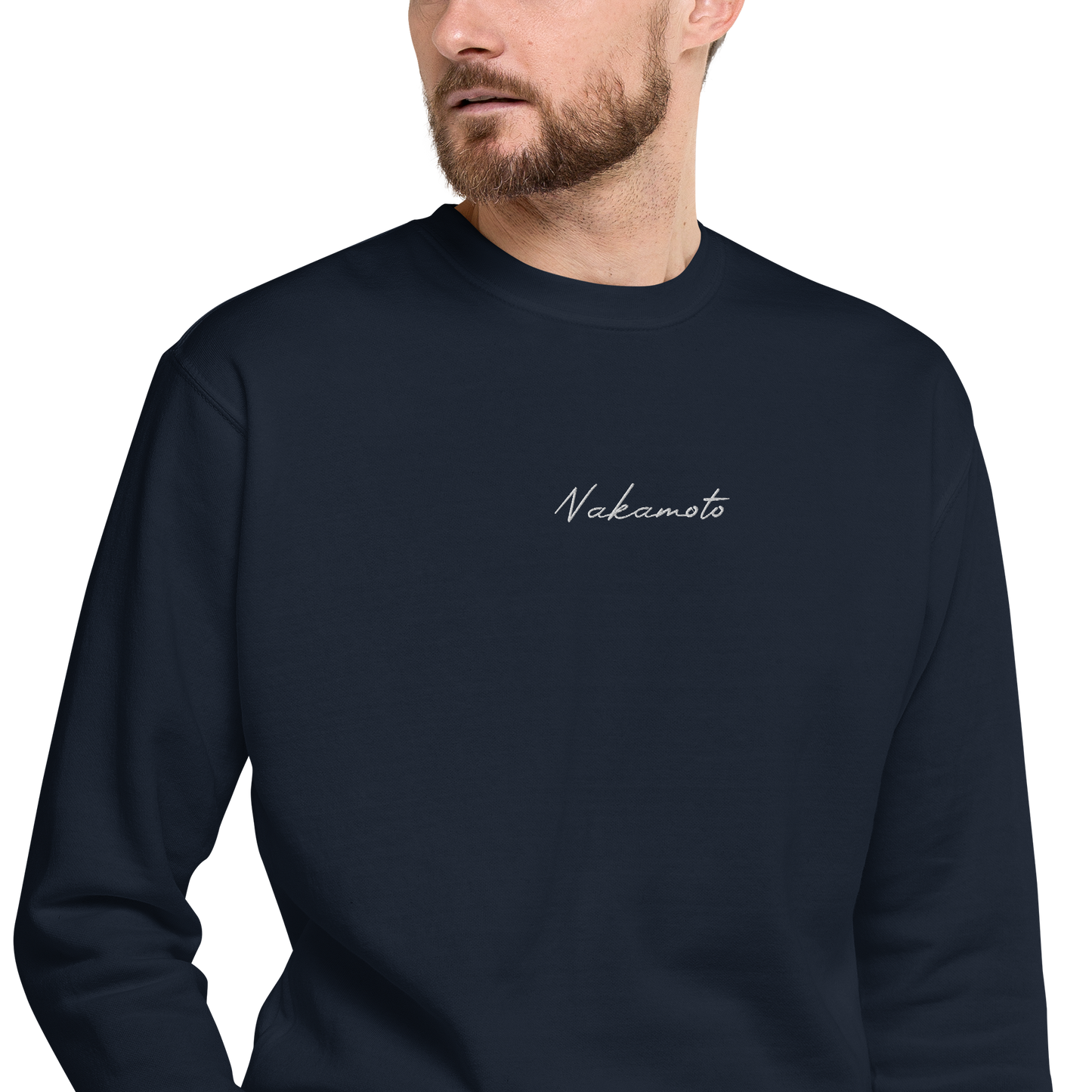 Nakamoto - Gestickt - Unisex Sweatshirt