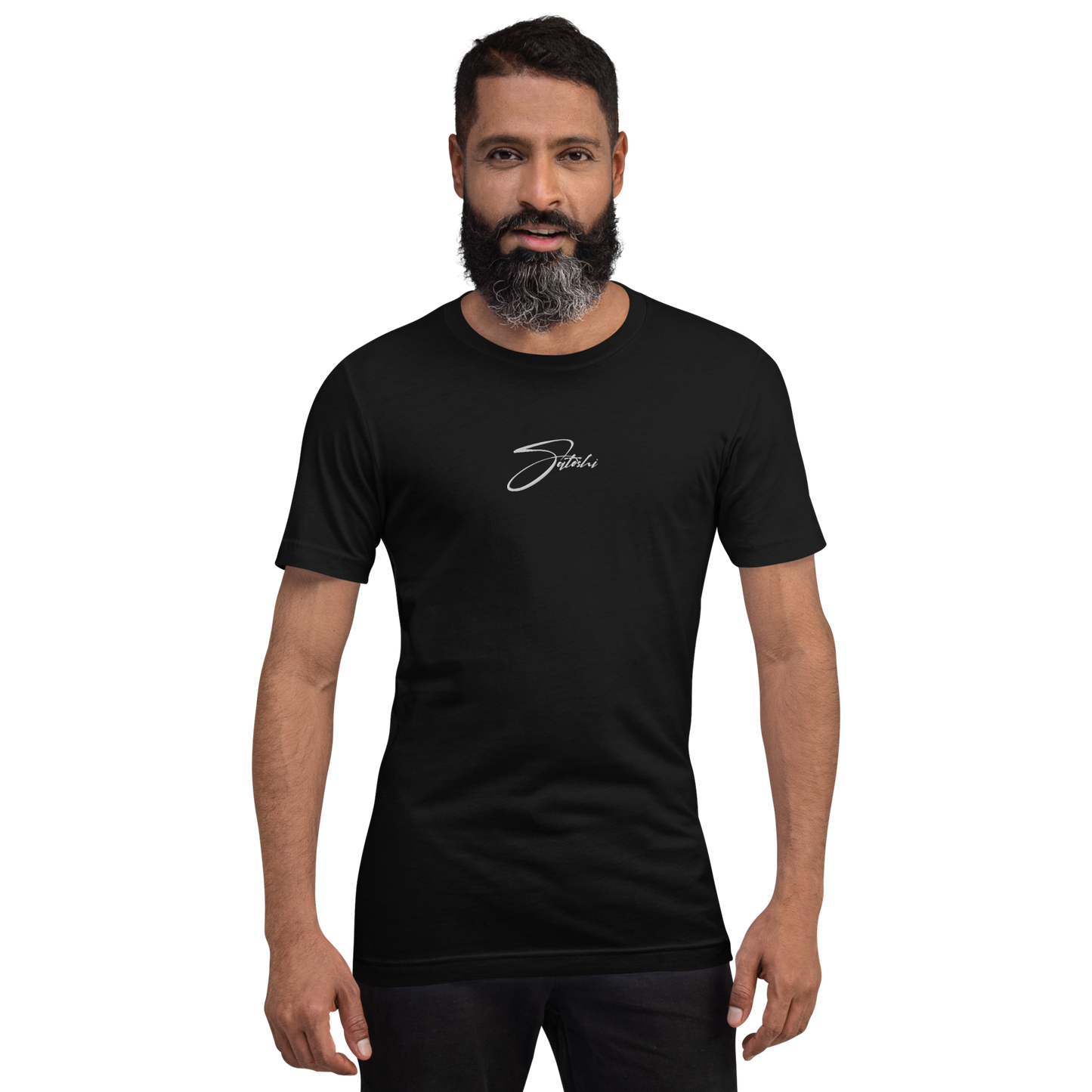 Satoshi - Gestickt - Unisex t-shirt