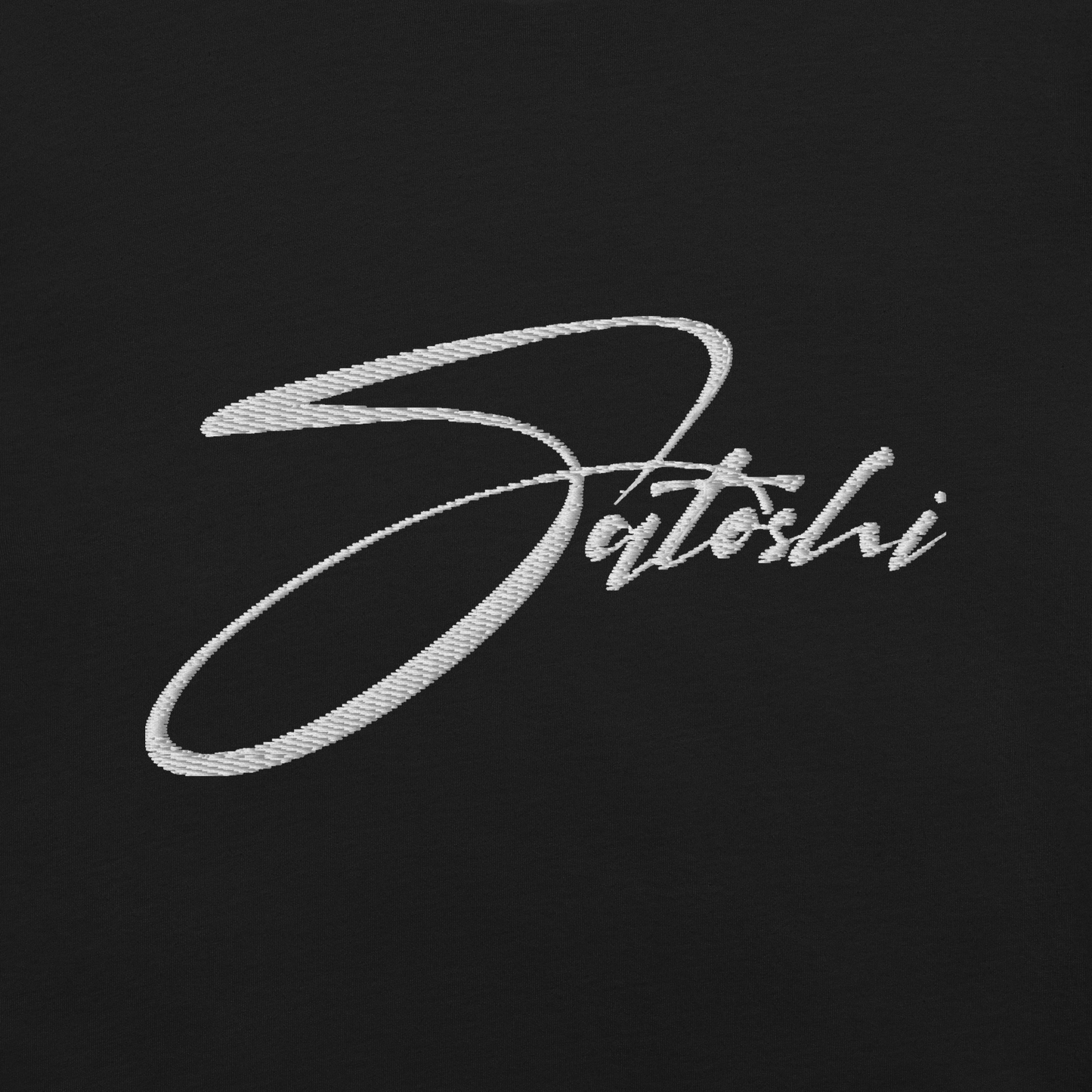 Satoshi - Gestickt - Unisex t-shirt