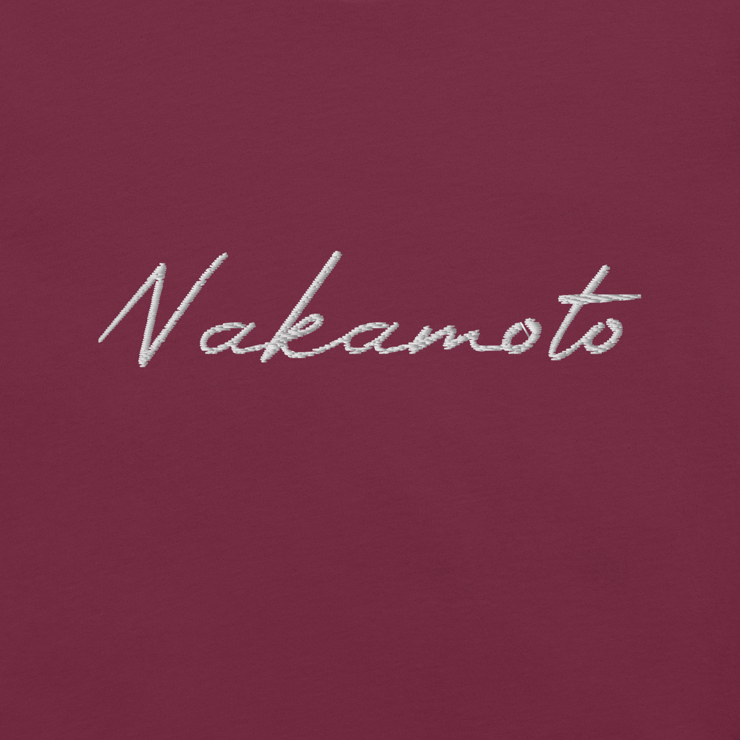 Nakamoto - Gestickt - Unisex t-shirt