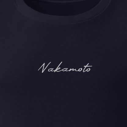 Nakamoto - Gestickt - Unisex Langarmshirts