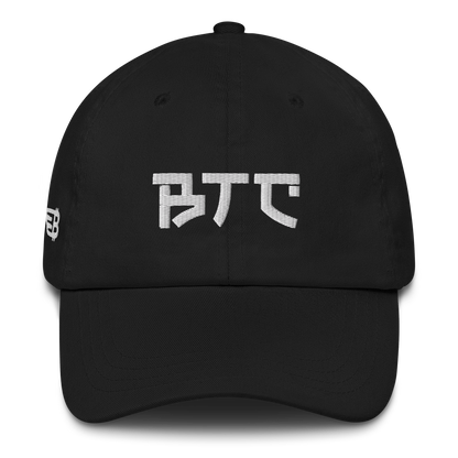 "BTC Japan" Black Dad hat 3D Puff