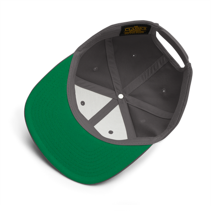 Sats- Orange - Snapback Hat - 3D Puff