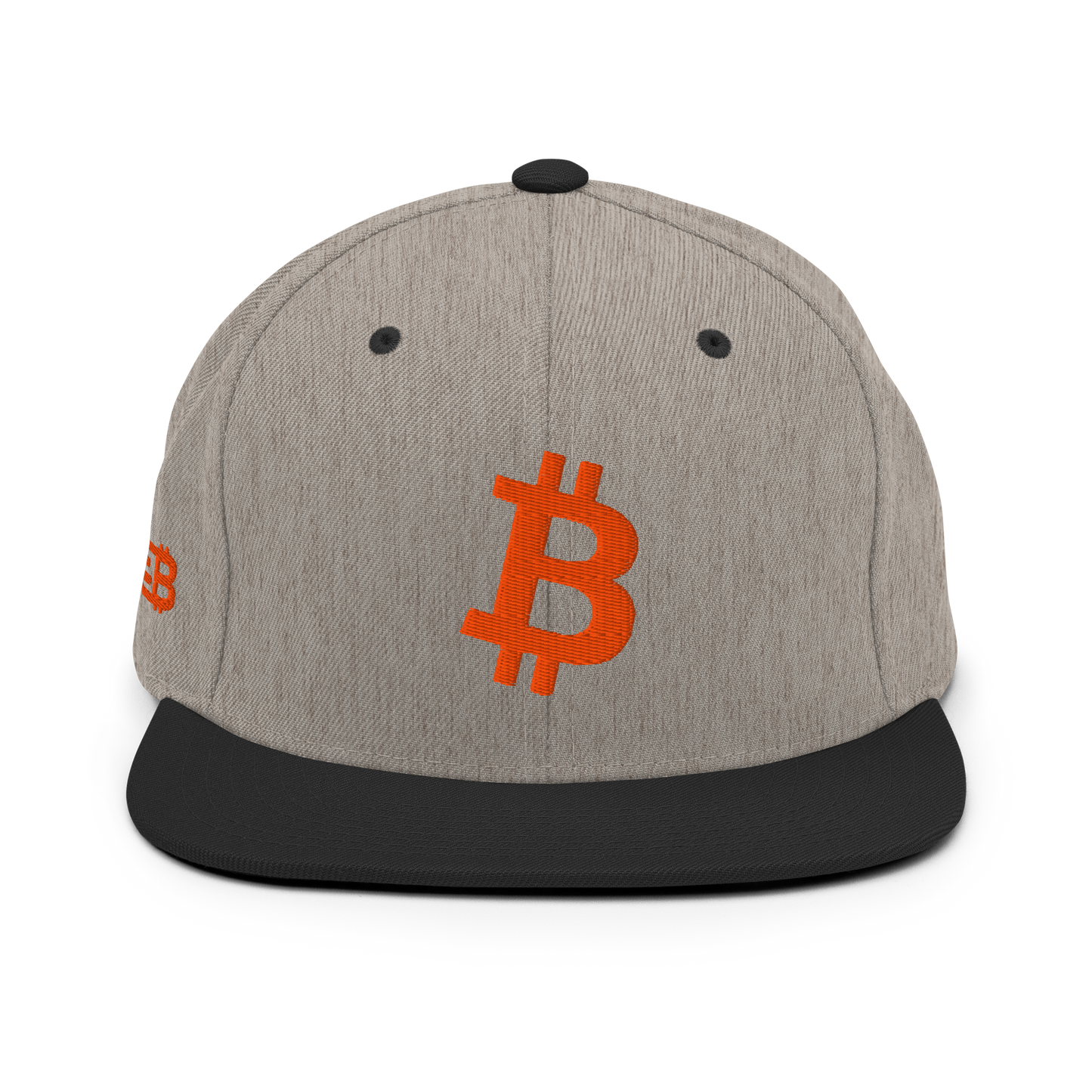Bitcoin - Orange - Snapback Hat - 3D Puff