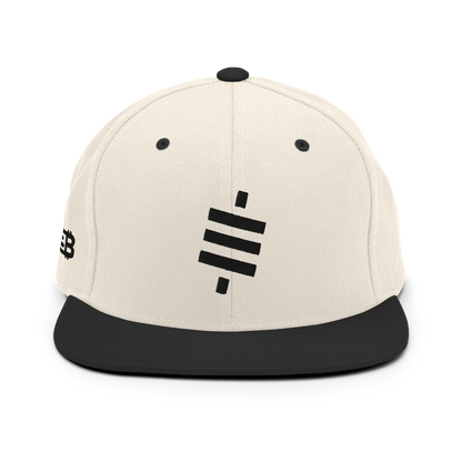 Sats - Schwarz - Snapback Hat - 3D Puff
