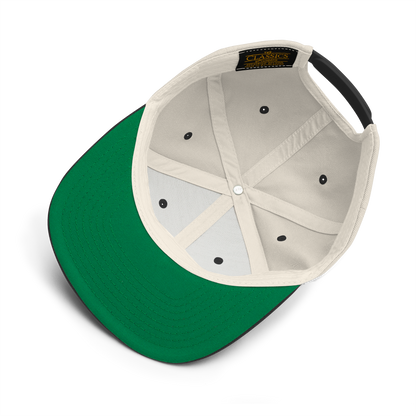 Sats - Schwarz - Snapback Hat - 3D Puff