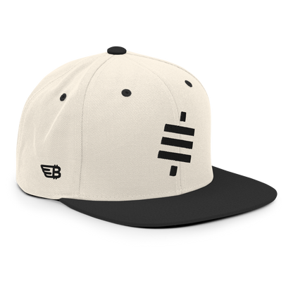 Sats - Schwarz - Snapback Hat - 3D Puff