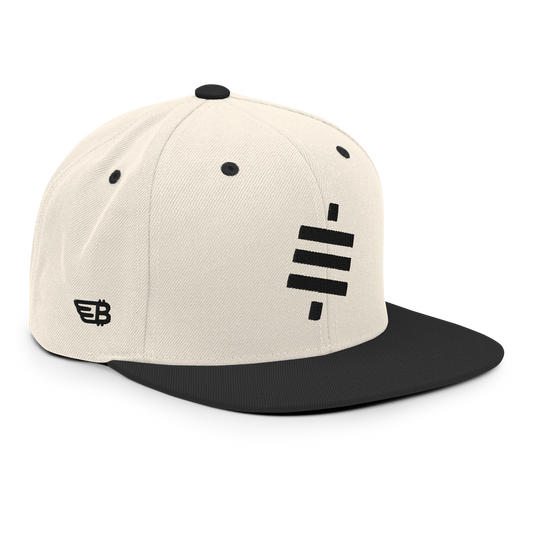 Sats - Schwarz - Snapback Hat - 3D Puff