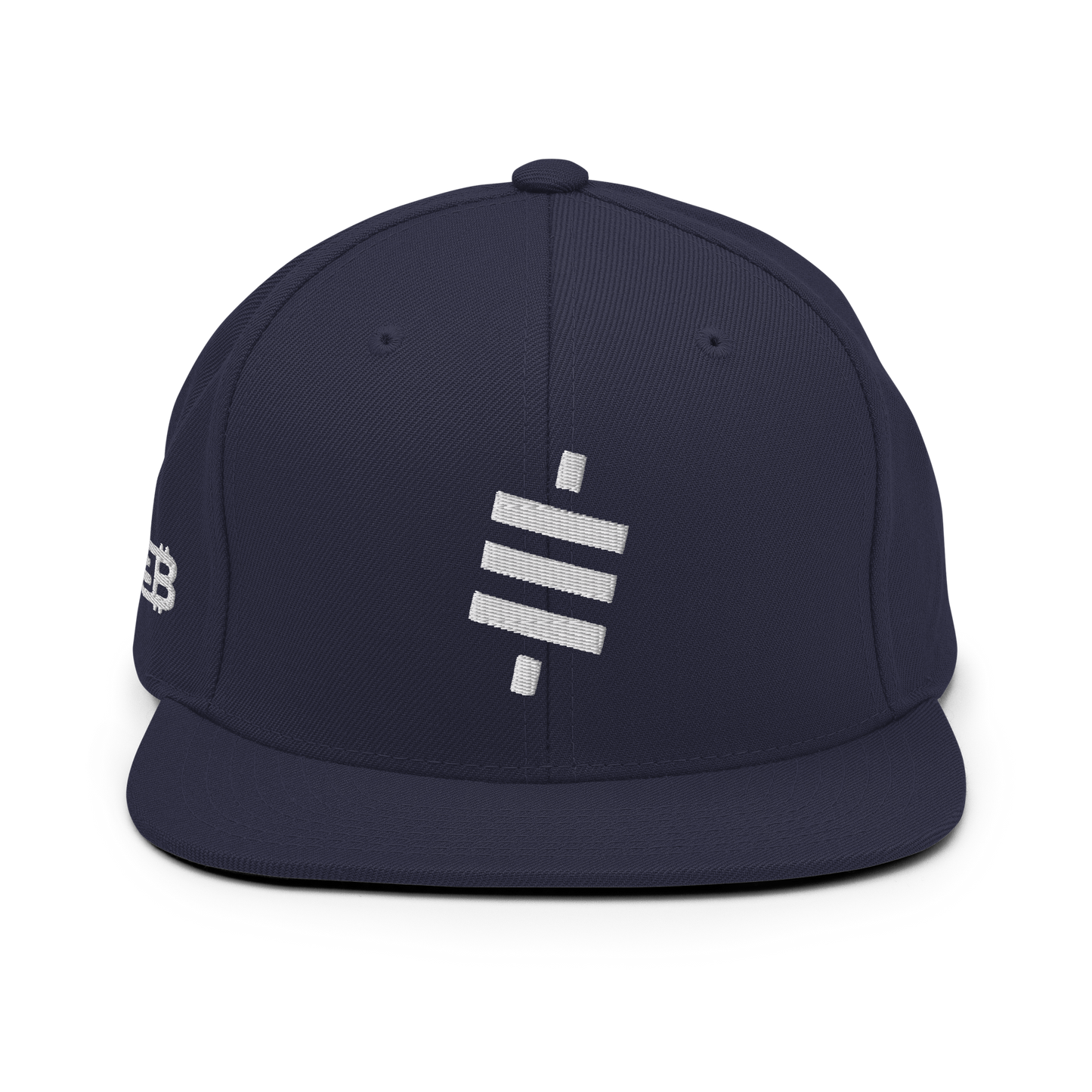 Sats - Weiß - Snapback Hat - 3D Puff