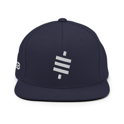 Sats - Weiß - Snapback Hat - 3D Puff