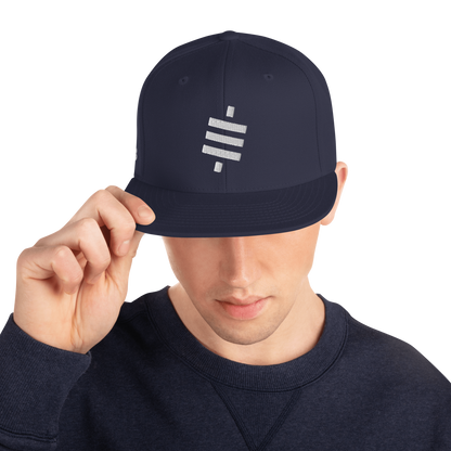Sats - Weiß - Snapback Hat - 3D Puff