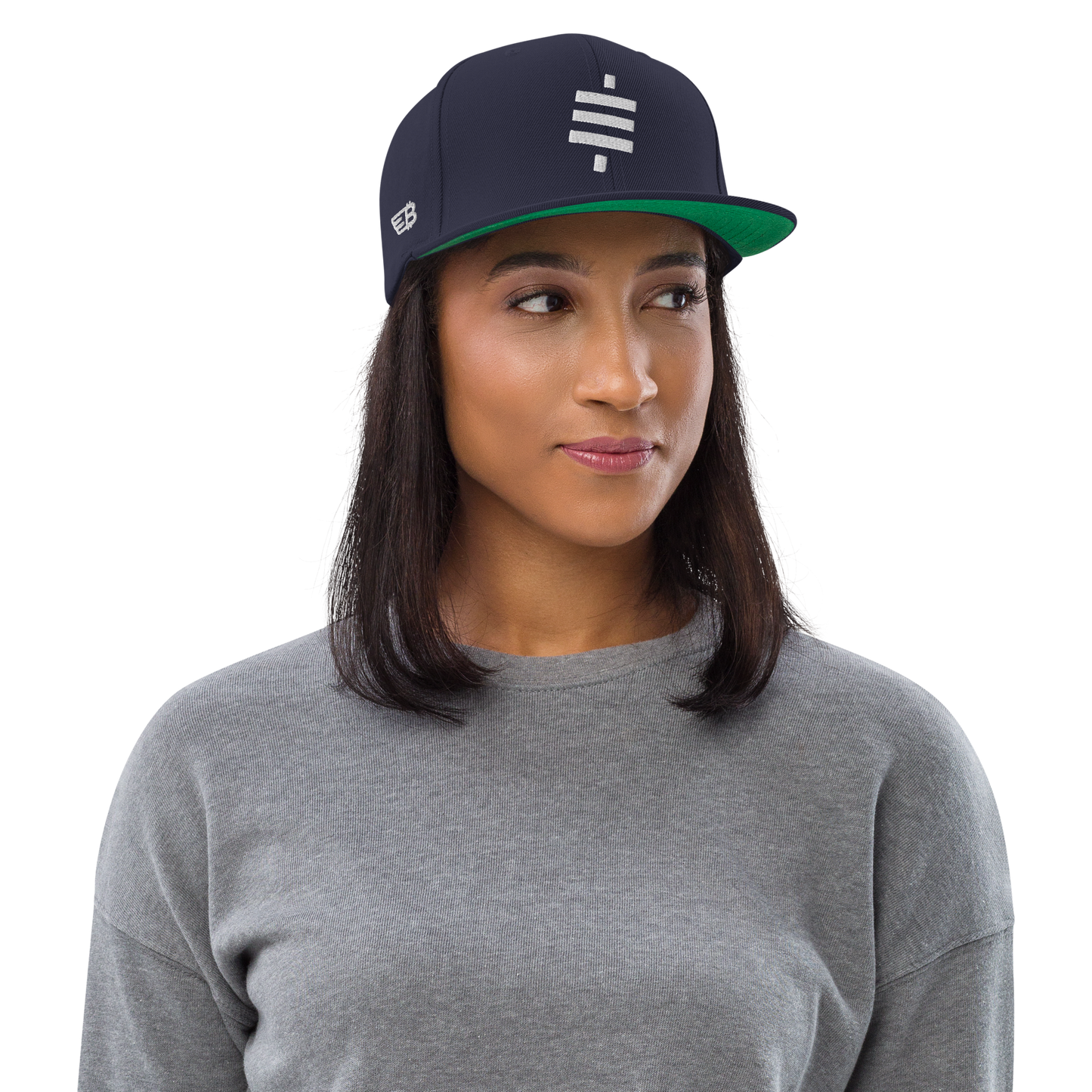 Sats - Weiß - Snapback Hat - 3D Puff
