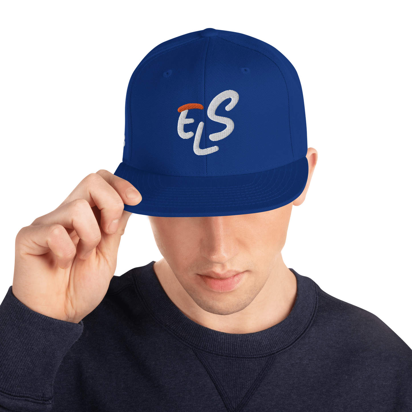 "EL Salvador" Royal Blue Snapback Hat 3D Puff