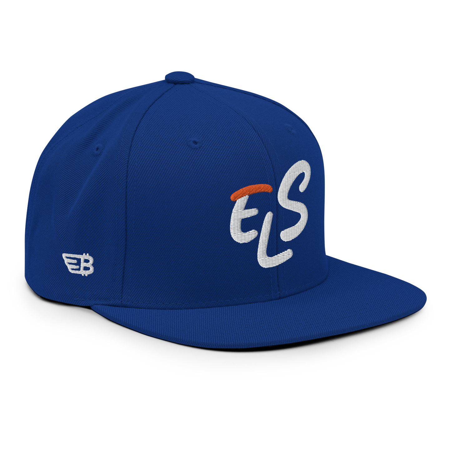 „EL Salvador“ Königsblaue Snapback Cap 3D Puff