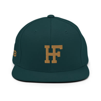 "HalFin" Spruce Snapback Hat 3D Puff