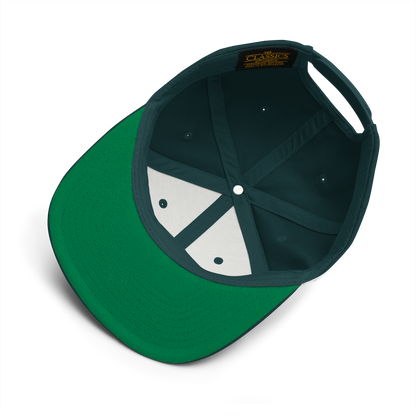 Nakamoto - White - Snapback Cap - 3D Puff