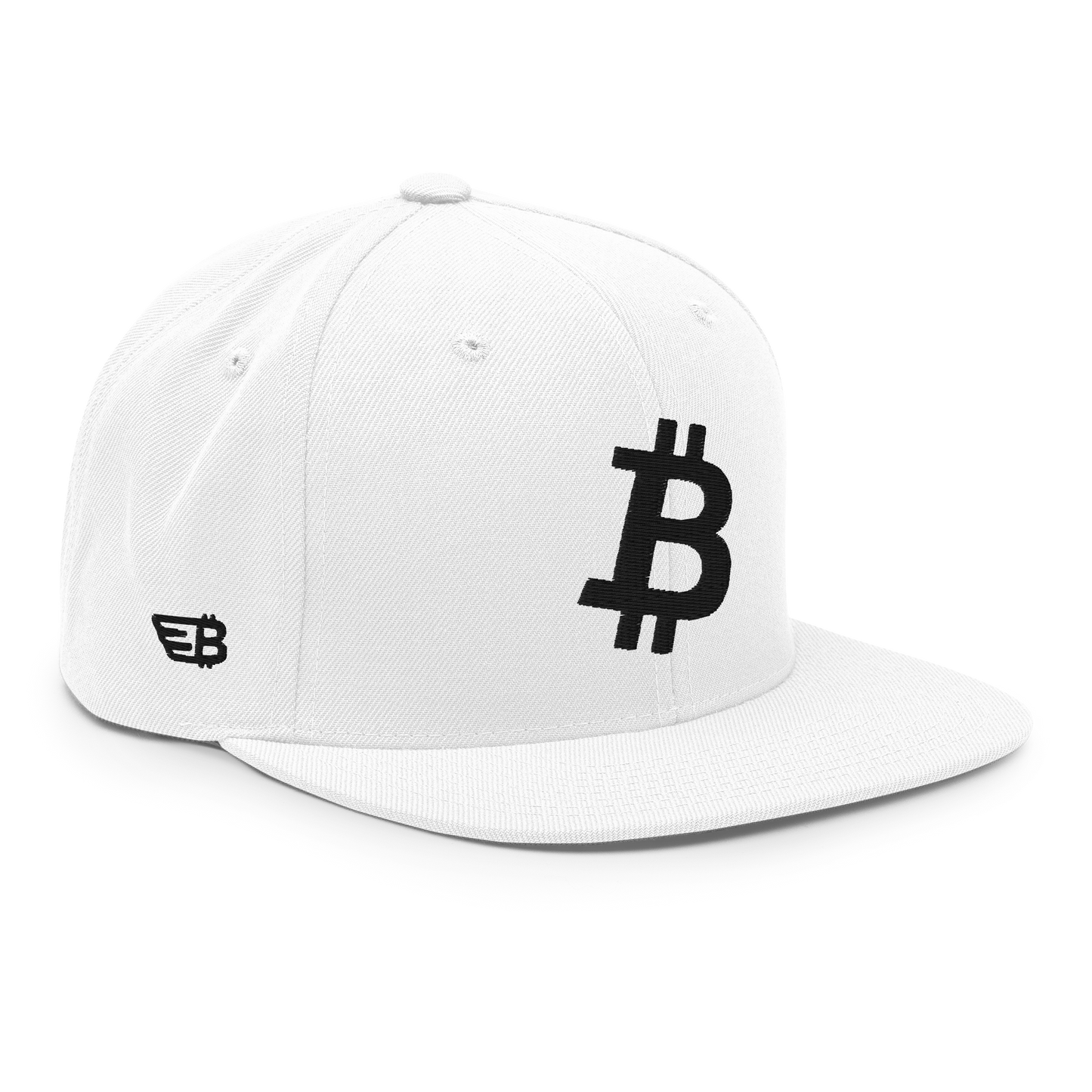 Bitcoin - Schwarz - Snapback Hat - 3D Puff