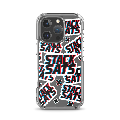 Stack Sats - Clear Case for iPhone®