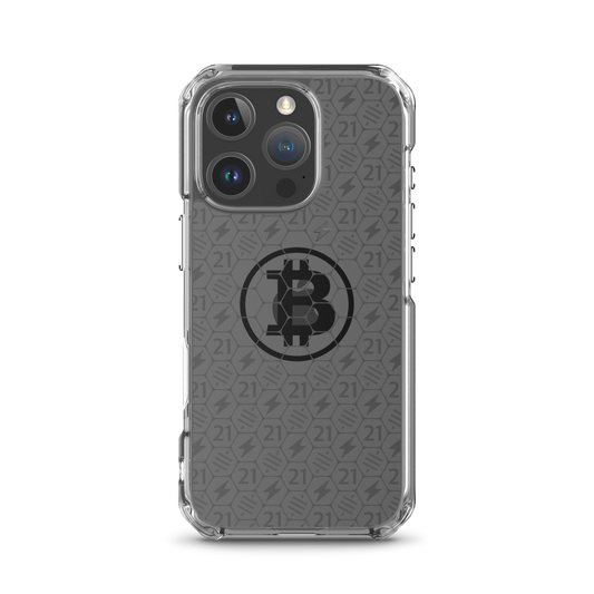 21M-⚡︎-Sats - Clear Case for iPhone®