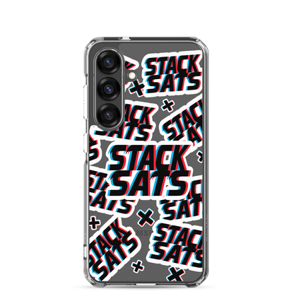 Stack Sats - Clear Case for Samsung®