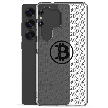 21M-⚡︎-Sats - Clear Case for Samsung®