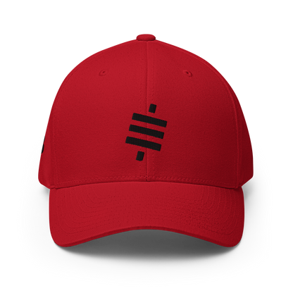 Sats - Schwarz - Baseball Cap - 3D Puff