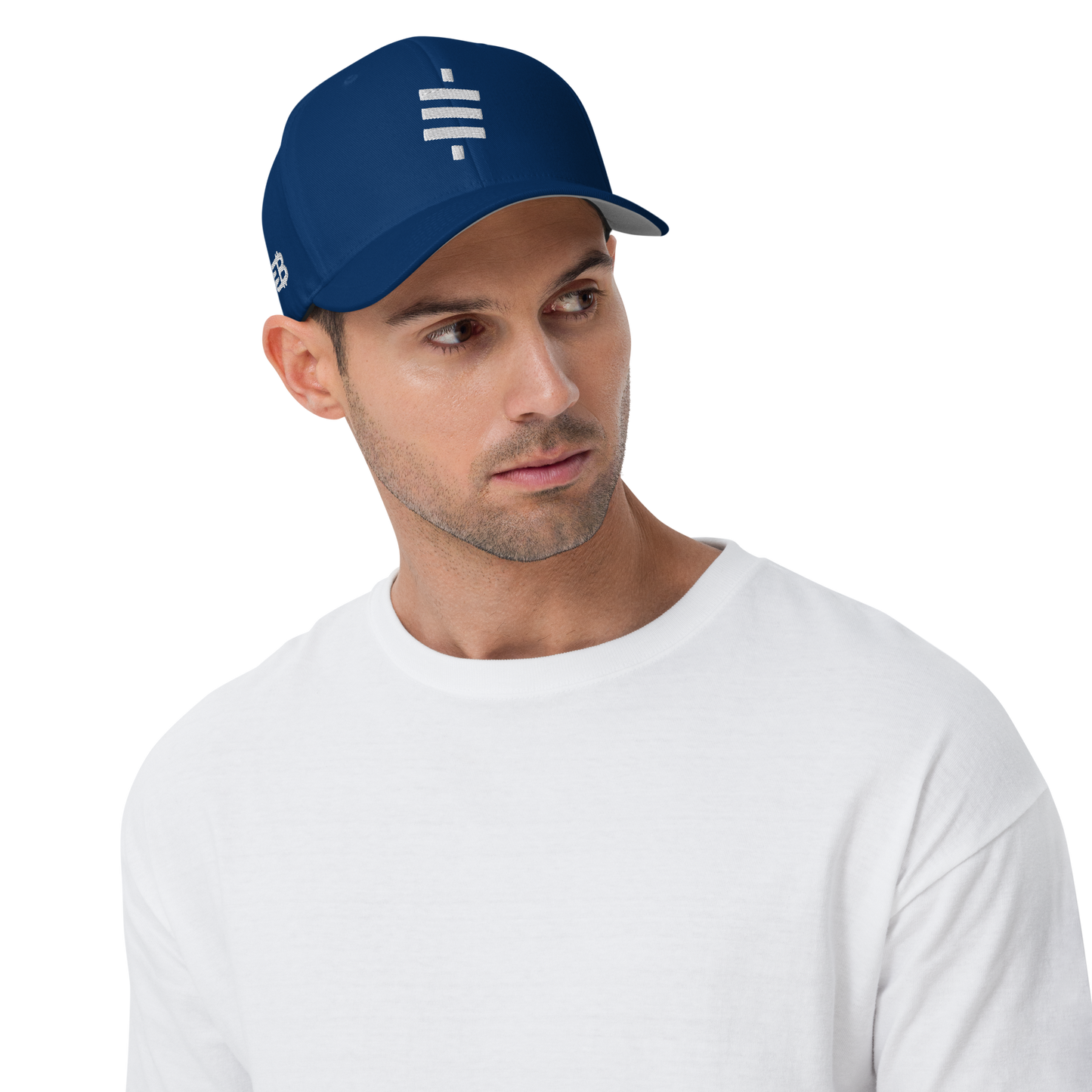 Sats - Weiß - Baseball Cap - 3D Puff