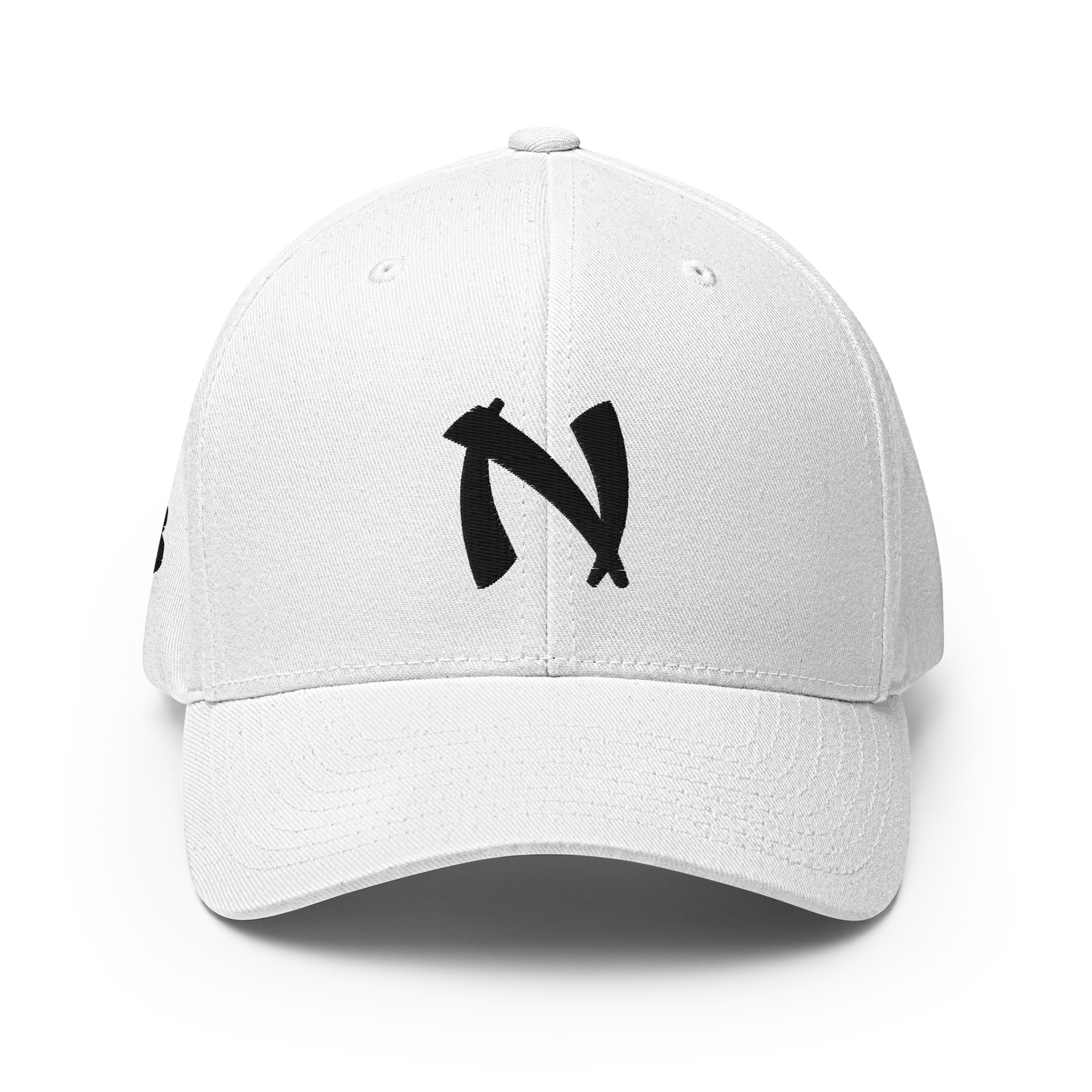 Nakamoto - Schwarz - Baseball Cap - 3D Puff