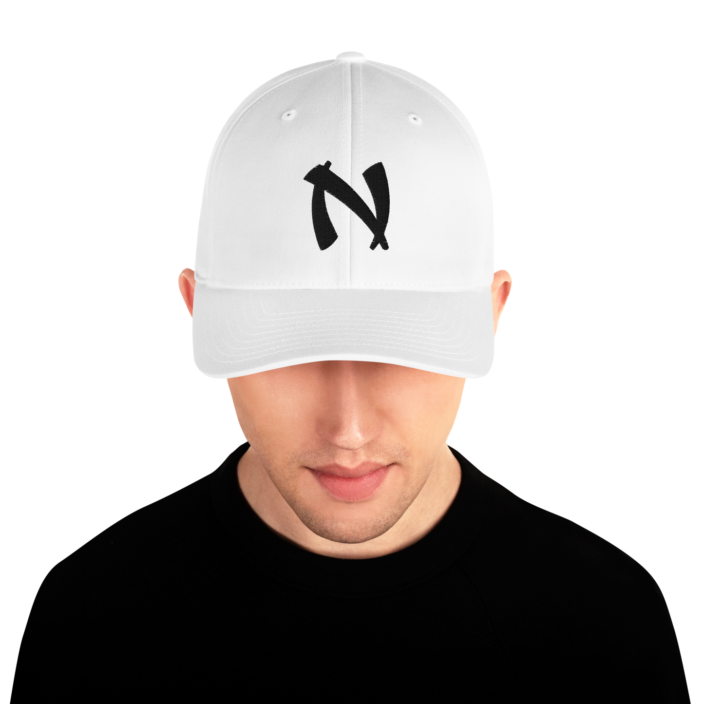 Nakamoto - Schwarz - Baseball Cap - 3D Puff