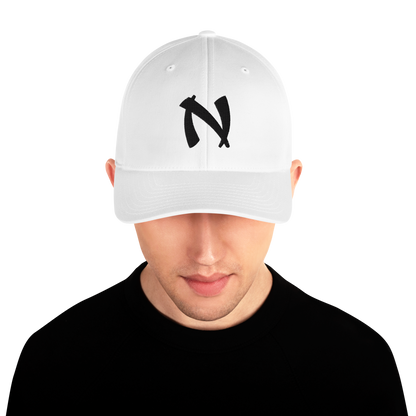 Nakamoto - Schwarz - Baseball Cap - 3D Puff