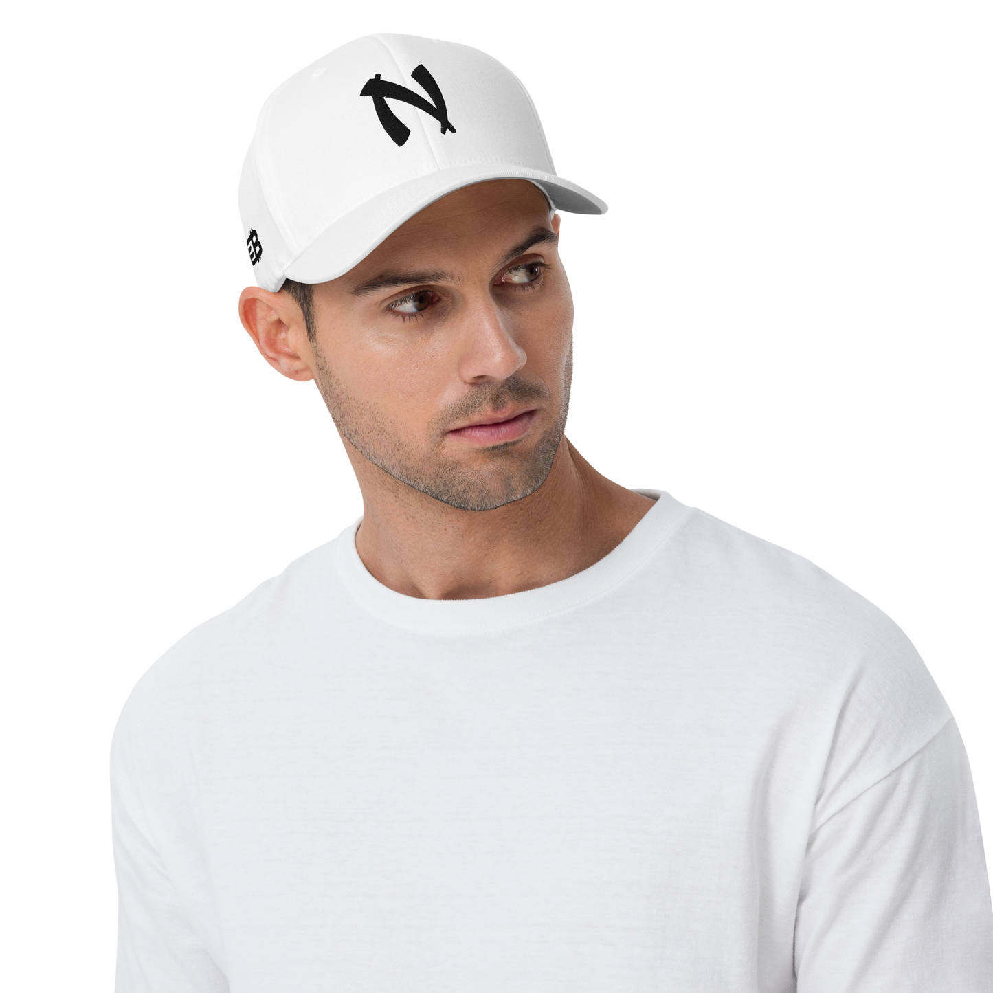 Nakamoto - Schwarz - Baseball Cap - 3D Puff