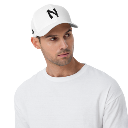 Nakamoto - Schwarz - Baseball Cap - 3D Puff