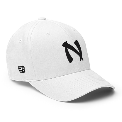Nakamoto - Schwarz - Baseball Cap - 3D Puff