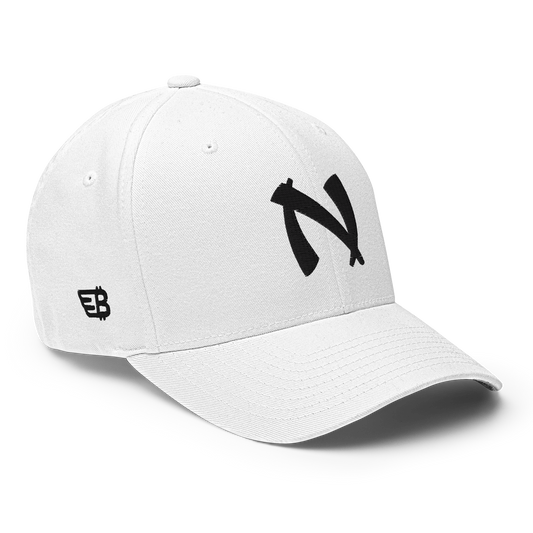 Nakamoto - Schwarz - Baseball Cap - 3D Puff