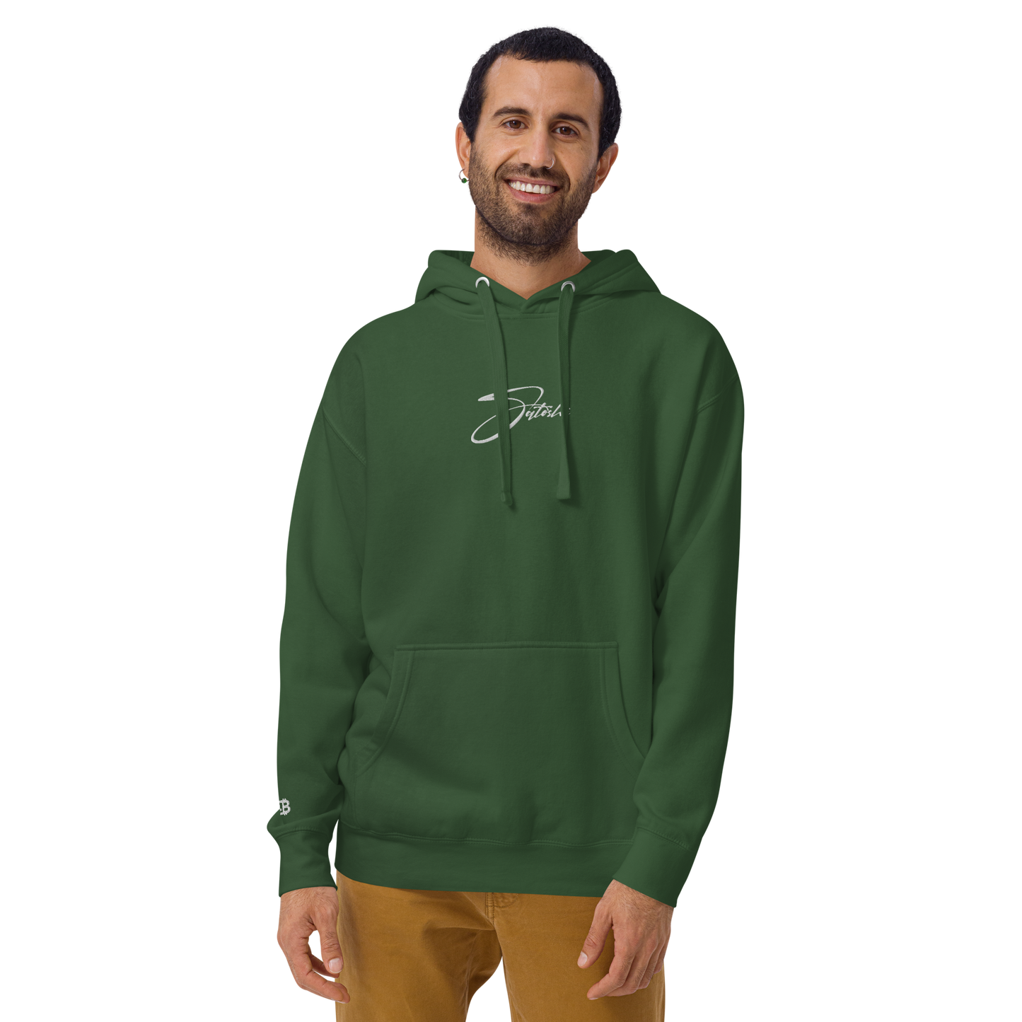 Satoshi - Gestickt - Unisex Hoodie