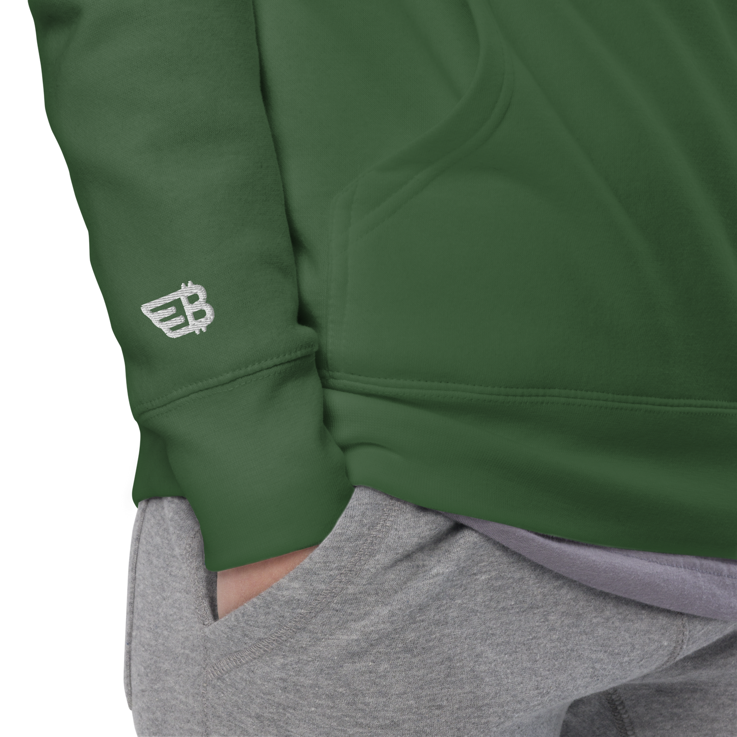 Satoshi - Gestickt - Unisex Hoodie