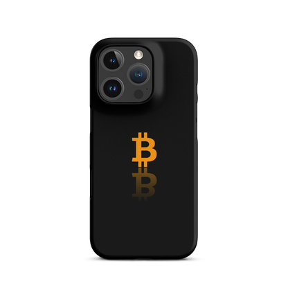 Reflective BTC - Snap case glossy for iPhone®